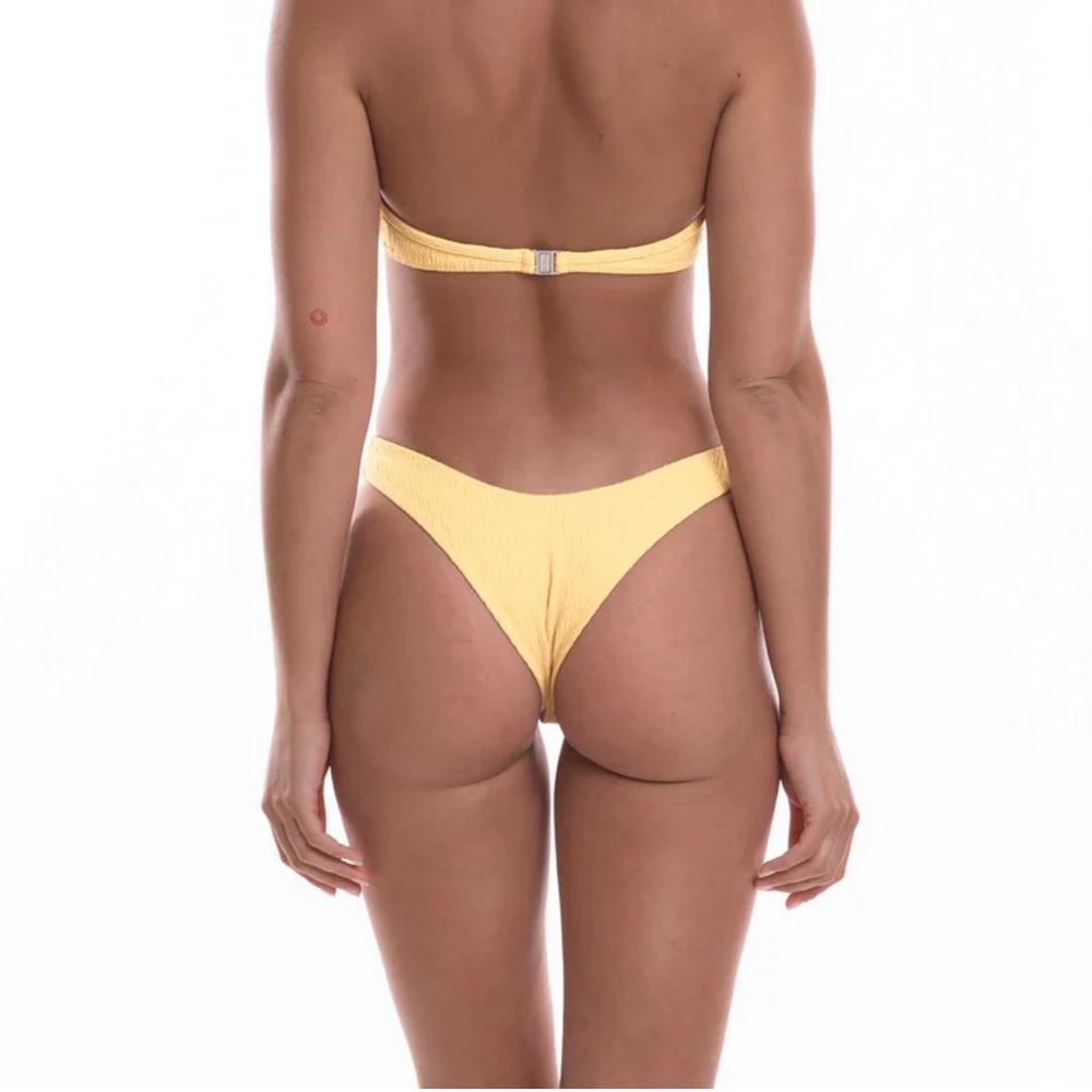 TJ Swim yellow bikini bottoms